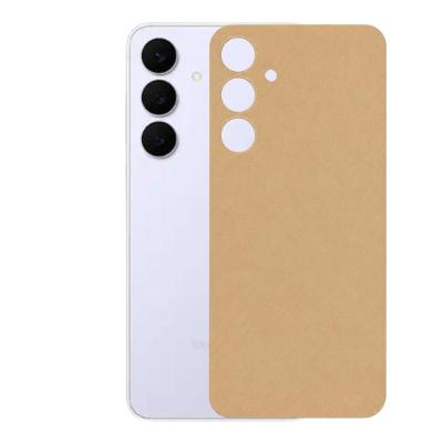 Película para Galaxy S25 FE - Traseira Efeito Couro Bege - Gshield