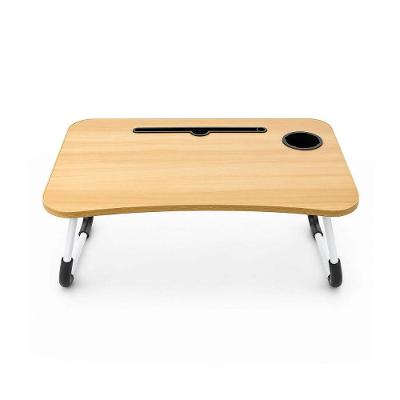 Mesa de Notebook Multiuso Armor Portátil Dobrável em Madeira para Cama e Sofá com Porta-Tablet e Porta-Copos - Gshield