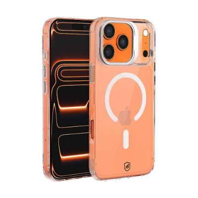 Capa case capinha para iPhone 18 Pro Max - MagSafe Crystal Armor Stand - NÃO AMARELA - Gshield