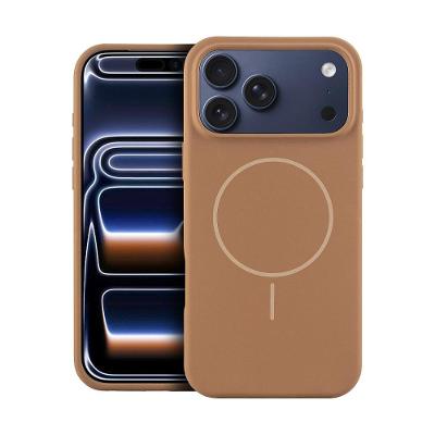 Capa case capinha para iPhone 18 Pro - Silicon Liquid Magsafe - Desert - Gshield
