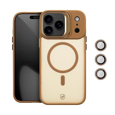 Capa case capinha para iPhone 18 Pro Max - MagSafe Titanium Desert - Gshield
