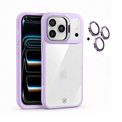 Capa case capinha + Lente para iPhone 18 Pro Max - Gravity Lilás - Gshield
