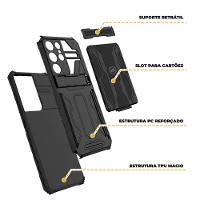 Capa case capinha Guardian para Samsung Galaxy S22 Ultra - Preta - Gshield