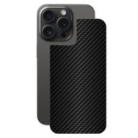 Película para iPhone 15 Pro - Traseira de Fibra de Carbono Preta - Gshield - 1