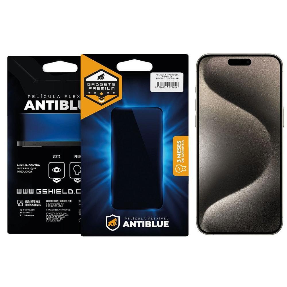 Película para iPhone 15 Pro Max - AntiBlue - Gshield - 1
