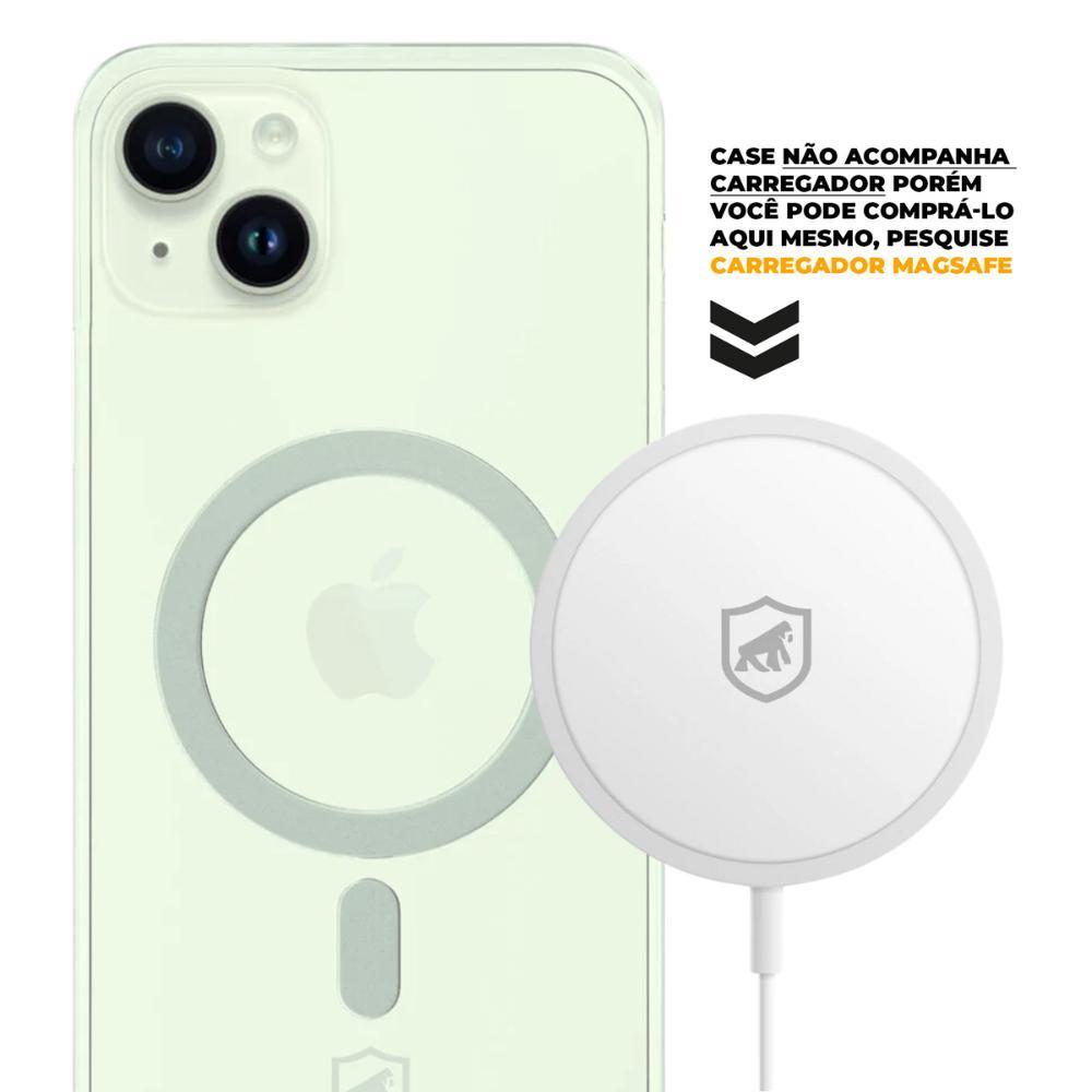 Capa MagSafe para iPhone 15 Plus - Transparente - Gshield - 5