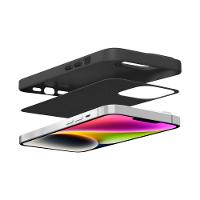 Capa case capinha para iPhone 15 Plus - Couro Dual Preta - Gshield