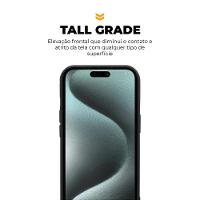 Capa case para iPhone 15 Pro Max - Symetric Preta - Gshield - 2