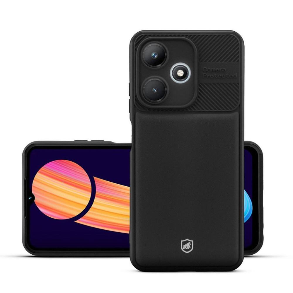 Capa para Infinix Hot 30i - Symetric Preta - Gshield - 1