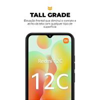 Capa para Redmi 12C - Symetric Preta - Gshield - 2