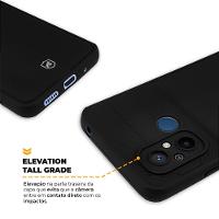 Capa para Redmi 12C - Symetric Preta - Gshield - 3