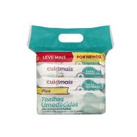 Lenço Umedecido Cuidmais Baby Plus Pack 250 Unidades - 1