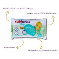 Lenço Umedecido Cuidmais Baby Plus Pack 250 Unidades
