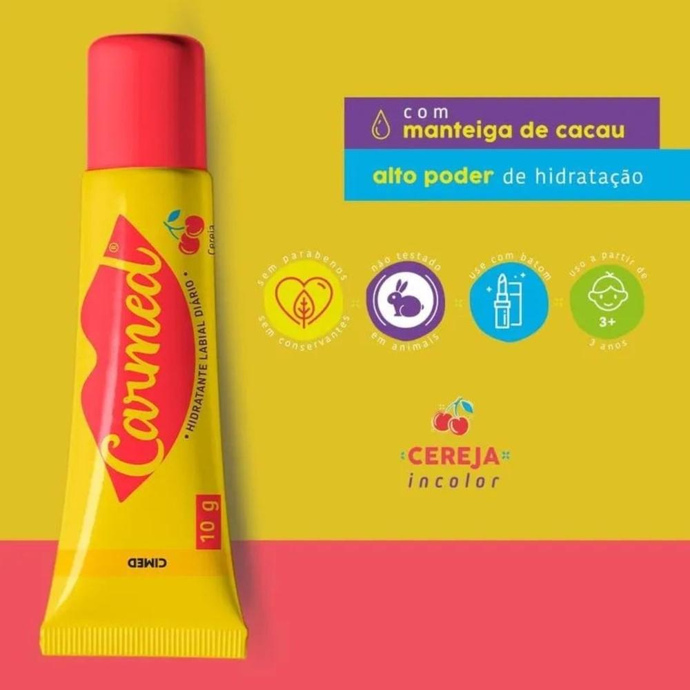 Hidratante Labial Carmed Cereja 10g - 5