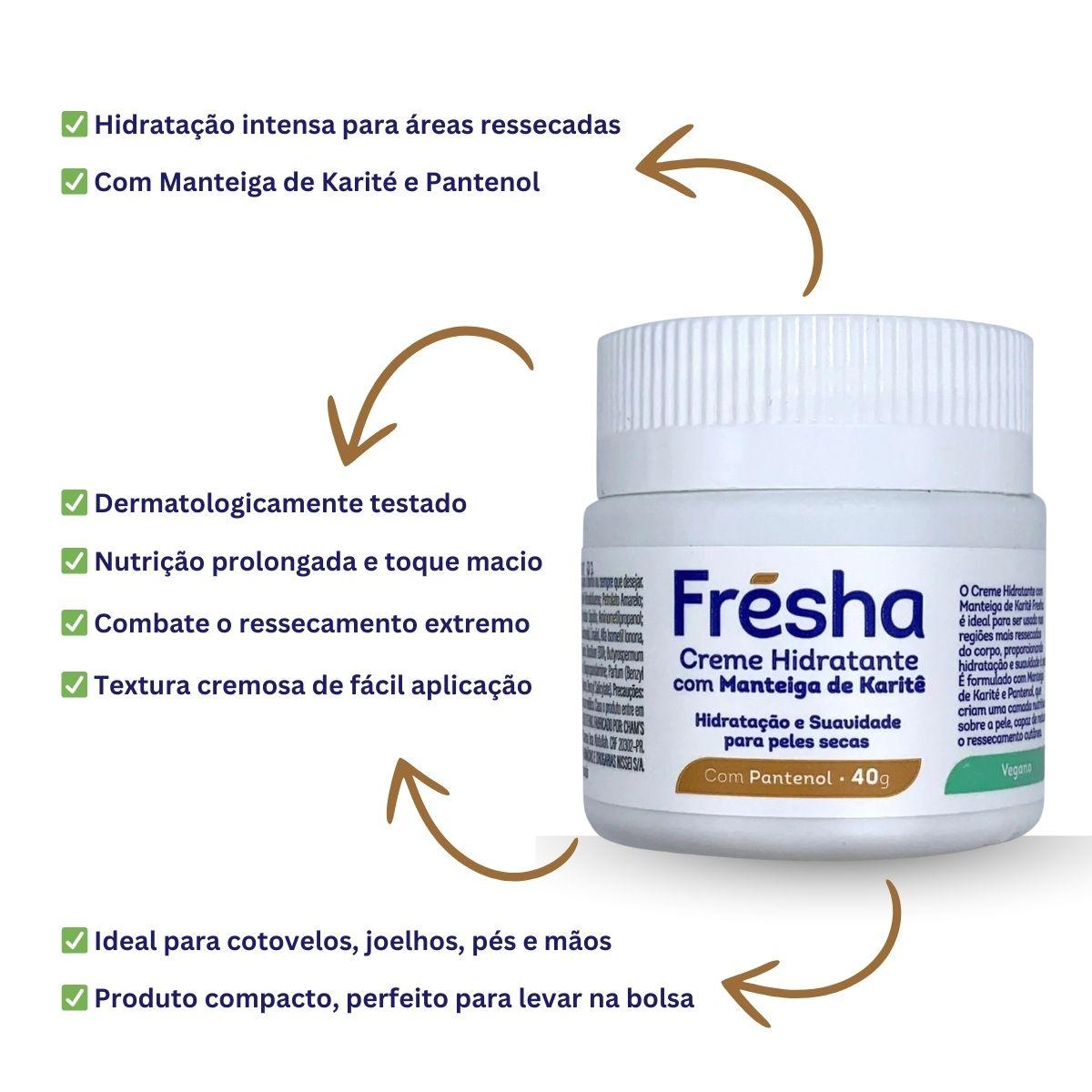 Manteiga Karité Frésha para Áreas Ressecadas do Corpo 40g - 2