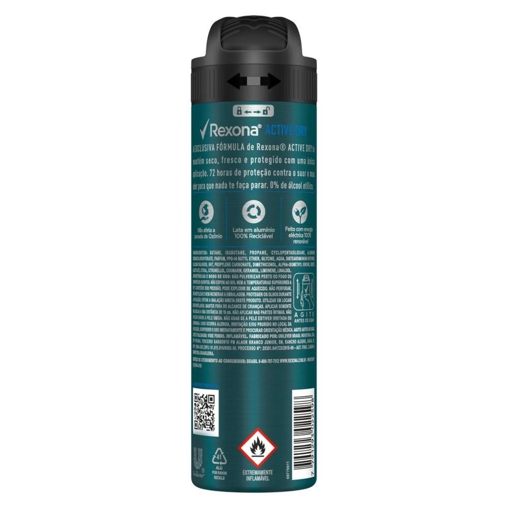 Antitranspirante Rexona Men Active Dry 150 ml - 2