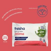 Lenço Umedecido Frésha Higiene Íntima 25 Unidades - 3