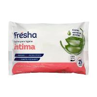 Lenço Umedecido Frésha Higiene Íntima 25 Unidades - 5