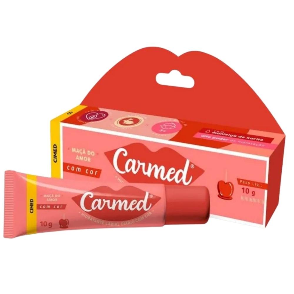 Hidratante Labial Carmed Maçã do Amor com Cor 10g - 1