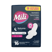 Absorvente Noturno Mili Suave Com Abas Leve 16 Pague 14 - 2