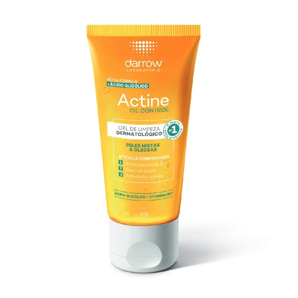 Gel de Limpeza Facial Actine Oil Pele Oleosa 60g - 4