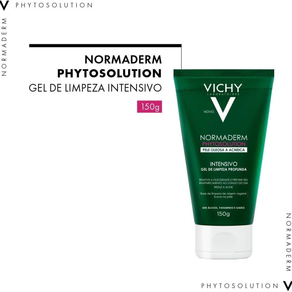 Gel de Limpeza Anti-Acne Com Ácido Salicílico Vichy Normaderm Phytosolution 150g - 4