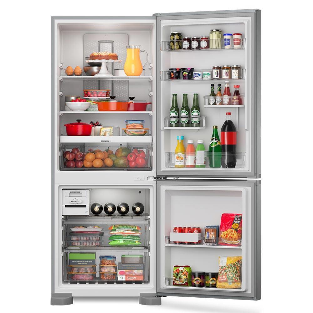 Refrigerador Brastemp Inverse Frost Free A+++ 447 Litros Inox com Smart Flow e Fresh Box - BRE57FK - 2