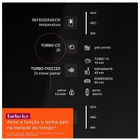 Refrigerador Brastemp Inverse Frost Free A+++ 447 Litros Inox com Smart Flow e Fresh Box - BRE57FK - 6