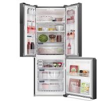 Refrigerador French Door Electrolux de 03 Portas Frost Free com 480 Litros Black Inox Look - IM7B - 2
