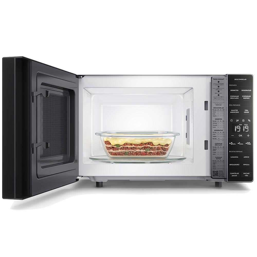 Micro-ondas Electrolux Efficient 23 Litros de Capacidade Prata - ME23S - 3