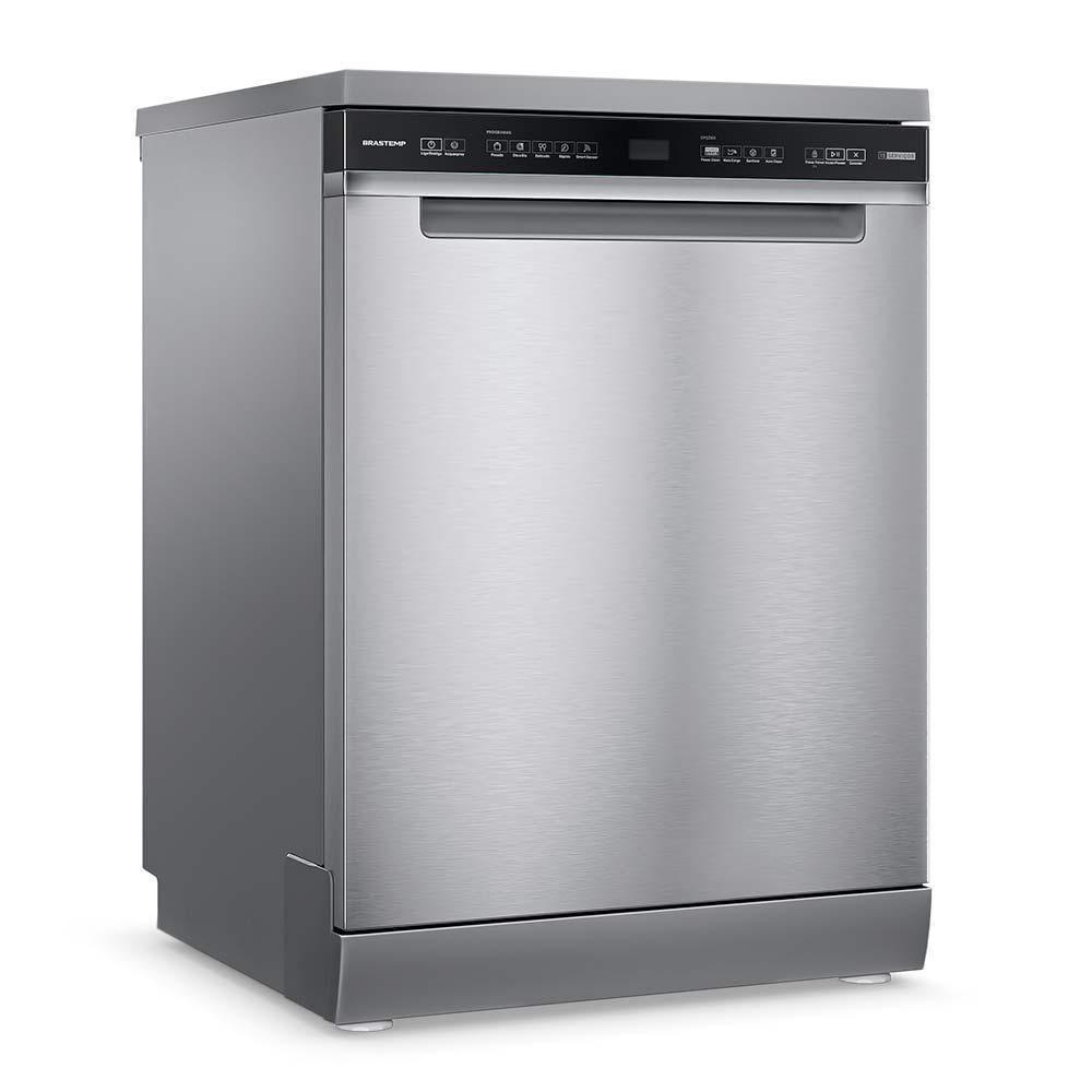 Lava-Louças Brastemp com Smart Sensor Inox com 15 Serviços, 05 Programas de Lavagem - BLF61AR - 4