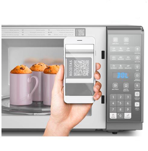 Micro-Ondas Electrolux Prata com Painel Integrado 31L (MI41S) - 4