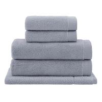 Jogo de Toalhas Hannah Intense Air de Banho com 05 Peças Branco e Cinza - Buddemeyer - 1