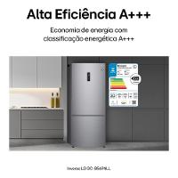 Refrigerador Inverse LG de 02 Portas Frost Free com 451 Litros Platinum Inox - GCB569NLL - 2