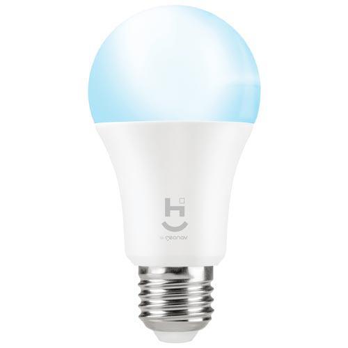 Lâmpada LED Inteligente RGB+W 2700-6500K soquete E27 Wi-Fi + Bluetooth -  HI GEONAV - 3