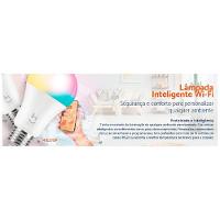 Lâmpada LED Inteligente RGB+W 2700-6500K soquete E27 Wi-Fi + Bluetooth -  HI GEONAV - 5