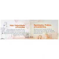 Lâmpada LED Inteligente RGB+W 2700-6500K soquete E27 Wi-Fi + Bluetooth -  HI GEONAV - 6