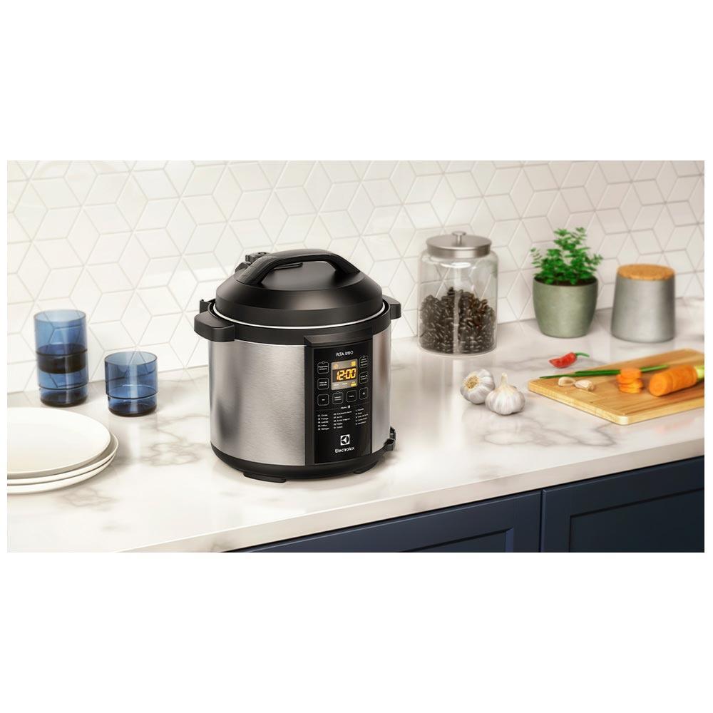 Panela de Pressão Elétrica Electrolux Experience por Rita Lobo 6L Inox - PCC20 - 5