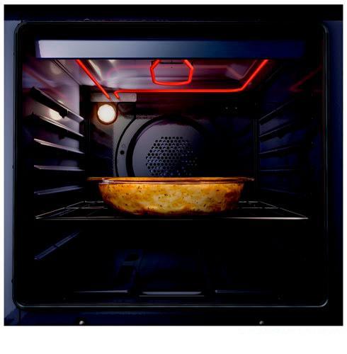 Forno de Embutir a Gás Brastemp 78 Litros Inox com Convecção e Termômetro Meat Control - BOH84AR - 7