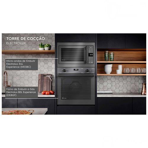 Micro-ondas de Embutir Electrolux Experience com 34 Litros de Capacidade Cinza - ME3BC - 2
