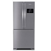 Refrigerador French Door Brastemp de 3 Portas Frost Free Side Inverse com 554L Inox - BRO85AK - 1