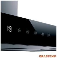 Coifa de Parede Brastemp 90 cm Tbox com 03 Velocidades + Turbo, Painel Touch, Timer, Inox - BAE90AR - 5