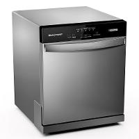 Lava Louças Brastemp Cinza Metálico com 08 Serviços e 05 Programas de Lavagem - BLF08B - 1