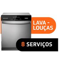Lava Louças Brastemp Cinza Metálico com 08 Serviços e 05 Programas de Lavagem - BLF08B - 5