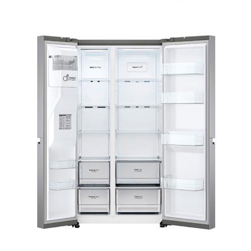Refrigerador Side by Side LG de 02 Portas Frost Free com 611 Litros UVnano Aço Escovado - GC-L257SLP - 3