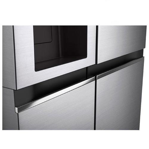 Refrigerador Side by Side LG de 02 Portas Frost Free com 611 Litros UVnano Aço Escovado - GC-L257SLP - 7