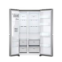 Refrigerador Side by Side LG de 02 Portas Frost Free com 611 Litros UVnano Aço Escovado - GC-L257SLP - 3