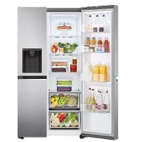 Refrigerador Side by Side LG de 02 Portas Frost Free com 611 Litros UVnano Aço Escovado - GC-L257SLP - 9