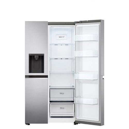 Refrigerador Side by Side LG de 02 Portas Frost Free com 611 Litros UVnano Aço Escovado - GC-L257SLP - 4