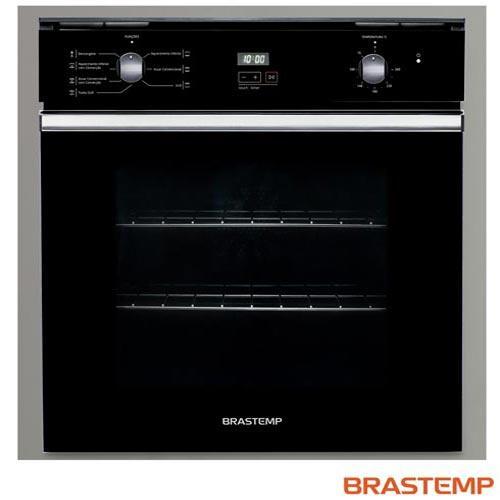 Forno de Embutir Elétrico Brastemp 84 Litros Preto com Convecção e Timer Touch - BOC84AE - 2